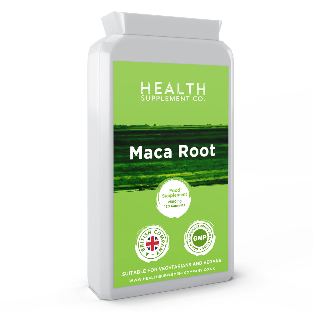 Maca Root 2500mg 120 Capsules